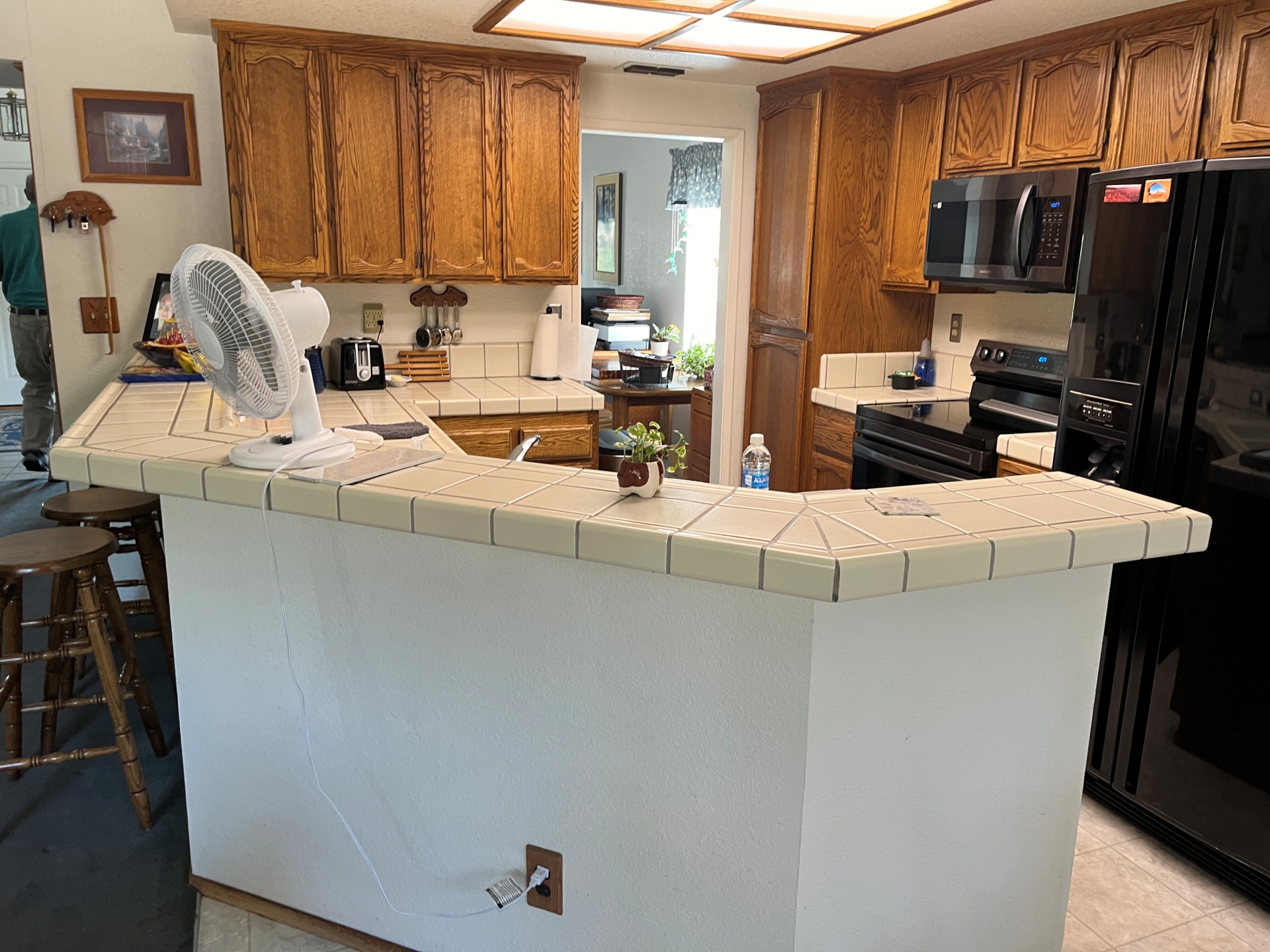 Elk Grove Countertop replacement before