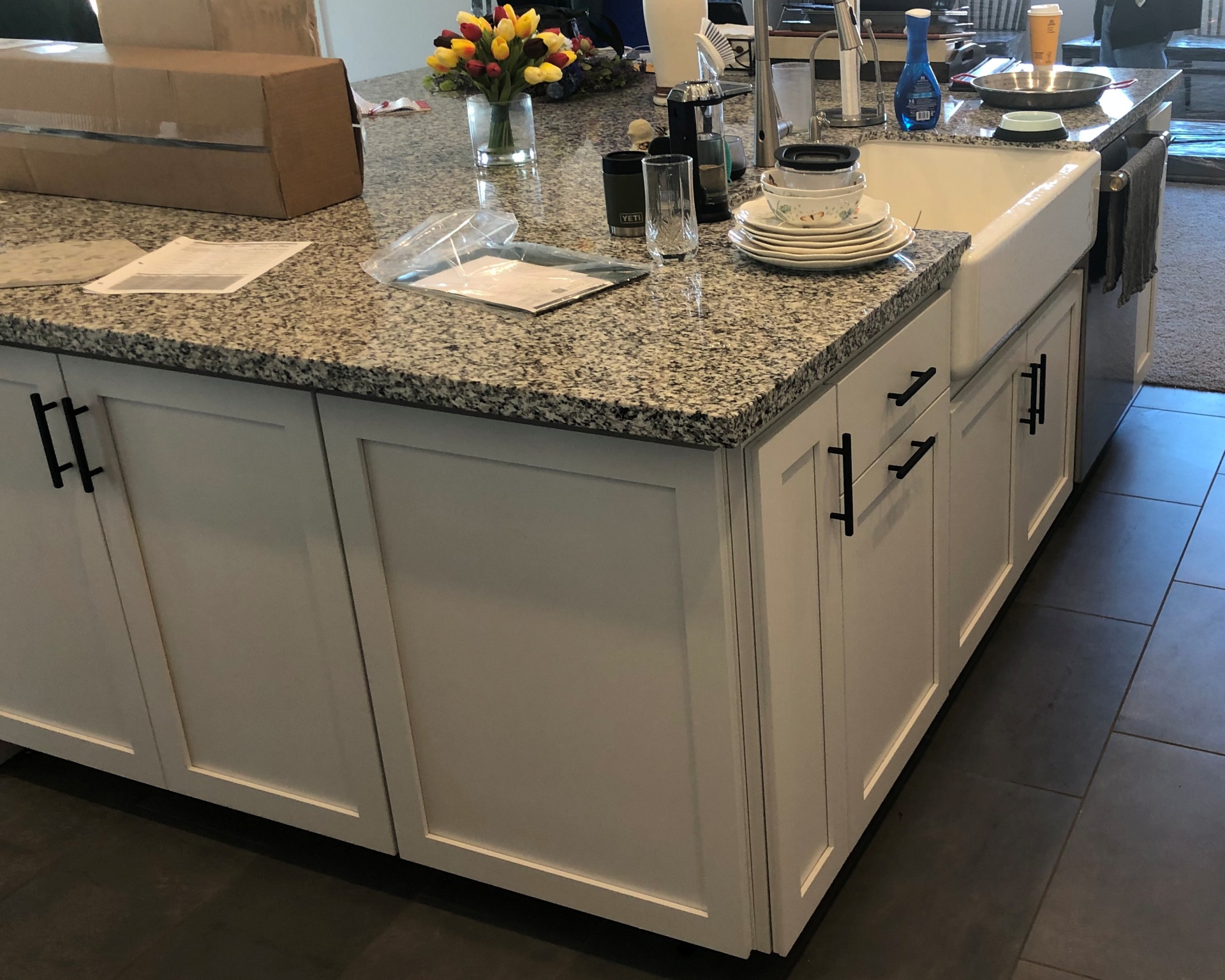 Lincoln Before & After Countertop replacement