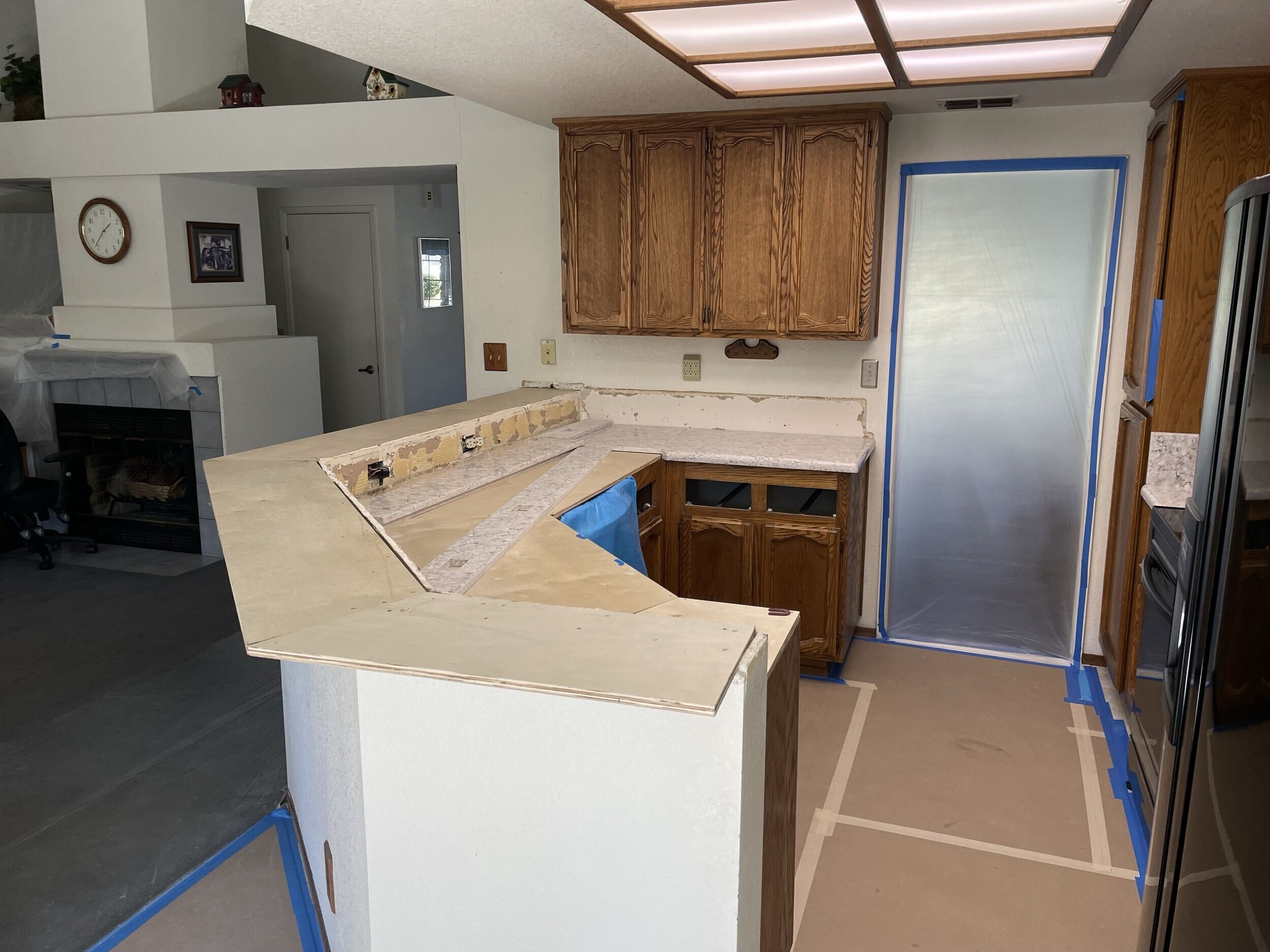 Elk Grove Countertop replacement - in process